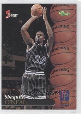 1995 Classic 5 Sport - [Base] #199 - Picture Perfect - Shaquille O'Neal