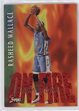 1995 Classic 5 Sport - On Fire #H6 - Rasheed Wallace