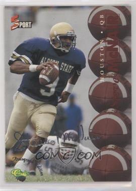 1995 Classic 5 Sport Signings - [Base] - Autograph Edition Silver #S33 - Steve McNair