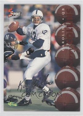 1995 Classic 5 Sport Signings - [Base] - Autograph Edition Silver #S35 - Kerry Collins