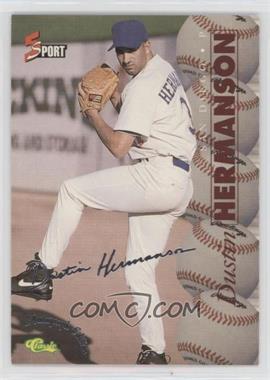 1995 Classic 5 Sport Signings - [Base] - Autograph Edition Silver #S66 - Dustin Hermanson