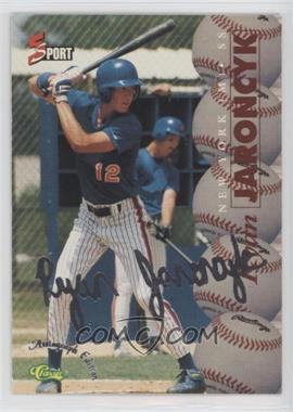 1995 Classic 5 Sport Signings - [Base] - Autograph Edition Silver #S68 - Ryan Jaroncyk