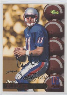 1995 Classic 5 Sport Signings - [Base] - Autograph Edition Silver #S96 - Drew Bledsoe