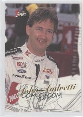 1995 Classic 5 Sport Signings - Freshly Inked #FS-27 - John Andretti