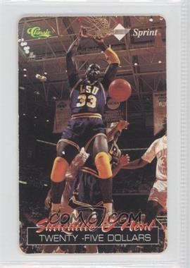 1995 Classic Assets - Phone Cards $25 #_SHON3 - Shaquille O'Neal /6000