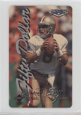 1995 Classic Assets - Phone Cards $50 #_STYO - Steve Young /216 [EX to NM]