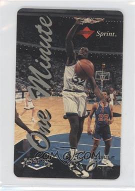 1995 Classic Assets - Phone Cards One Minute #_SHON.1 - Shaquille O'Neal (Dunking)