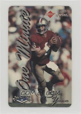 1995 Classic Assets - Phone Cards One Minute #_STYO - Steve Young