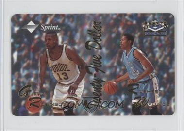 1995 Classic Assets Gold - Combo Phone Cards $25 #GRRW - Glenn Robinson, Rasheed Wallace /1299