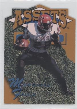 1995 Classic Assets Gold - Die-Cuts Gold #GDC5 - Marshall Faulk