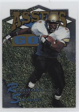 1995 Classic Assets Gold - Die-Cuts Silver #SDC12 - Rashaan Salaam