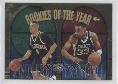 1995 Classic Assets Gold - Rookies of the Year #R.O.Y.95 - Jason Kidd, Grant Hill