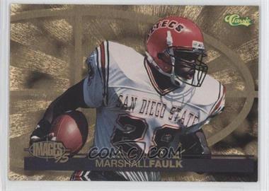 1995 Classic Images Four Sport - Classic Performances #CP9 - Marshall Faulk /4495