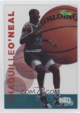 1995 Classic Images Four Sport - Clear Excitement #C1 - Shaquille O'Neal /300