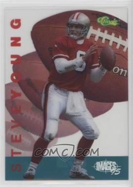1995 Classic Images Four Sport - Clear Excitement #C4 - Steve Young /300