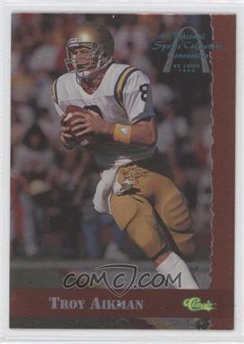 1995 Classic National Convention - [Base] #NC3 - Troy Aikman