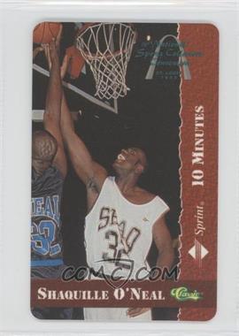 1995 Classic National Convention - Phone Cards #_SHON.1 - Shaquille O'Neal (10 Minutes) /999