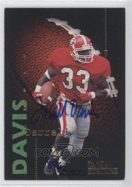 1995 Signature Rookies Fame and Fortune - Autographs #61 - Terrell Davis /2500