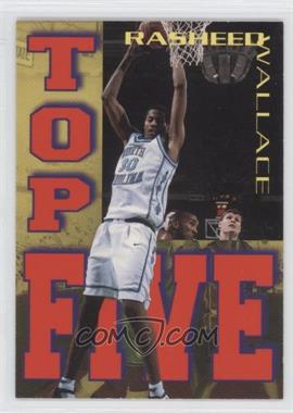 1995 Signature Rookies Fame and Fortune - Top Five #T4 - Rasheed Wallace