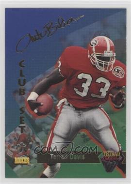 1995 Signature Rookies Tetrad - AutoBilia Club Set #59 - Terrell Davis