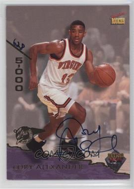 1995 Signature Rookies Tetrad - [Base] - Autographs #22 - Cory Alexander /5000