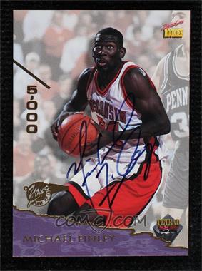 1995 Signature Rookies Tetrad - [Base] - Autographs #27 - Michael Finley /5000