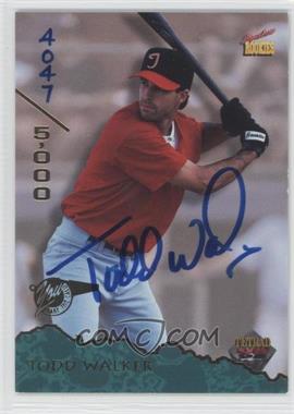 1995 Signature Rookies Tetrad - [Base] - Autographs #45 - Todd Walker /5000