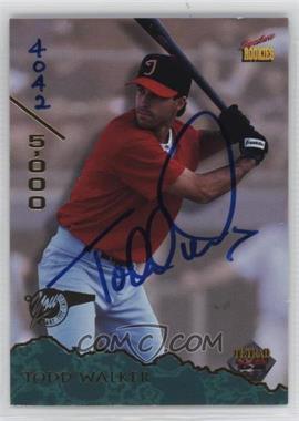 1995 Signature Rookies Tetrad - [Base] - Autographs #45 - Todd Walker /5000