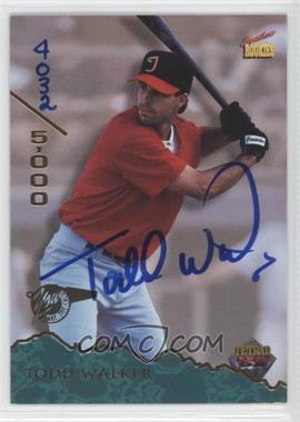 1995 Signature Rookies Tetrad - [Base] - Autographs #45 - Todd Walker /5000