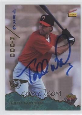 1995 Signature Rookies Tetrad - [Base] - Autographs #45 - Todd Walker /5000