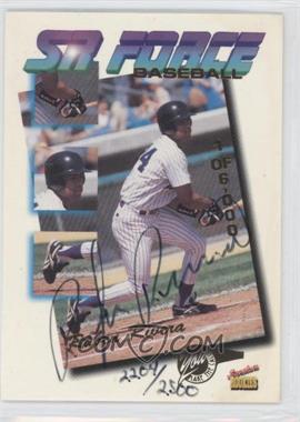 1995 Signature Rookies Tetrad - SR Force - Autographs #F13 - Ruben Rivera /2500