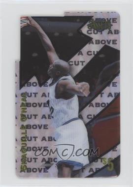 1996 Assets - Clear Assets Phone Cards - A Cut Above $5 #2 - Shaquille O'Neal