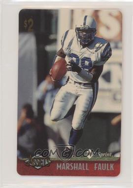 1996 Assets - Phone Cards - $2 #7 - Marshall Faulk