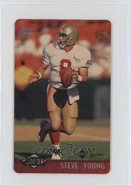 1996 Assets - Phone Cards - $5 #20 - Steve Young