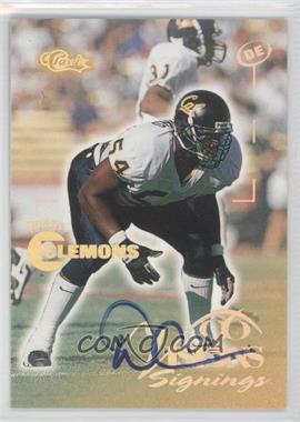 1996 Classic Visions Signings - Autographs - Gold Foil #_DUCL - Duane Clemons