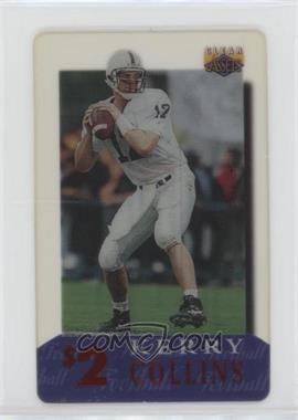 1996 Clear Assets - Phone Cards - $2 #21 - Kerry Collins
