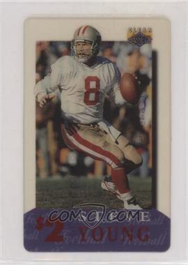 1996 Clear Assets - Phone Cards - $2 #27 - Steve Young [EX to NM]