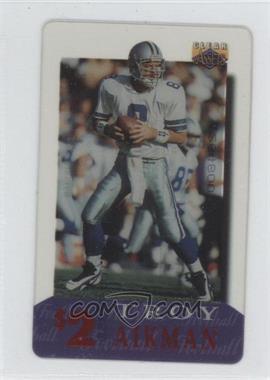 1996 Clear Assets - Phone Cards - $2 #7 - Troy Aikman