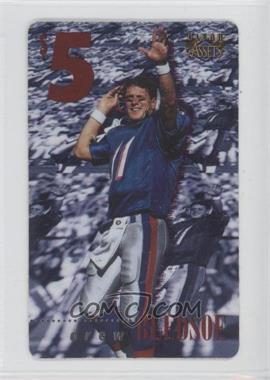1996 Clear Assets - Phone Cards - $5 #10 - Drew Bledsoe