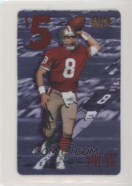1996 Clear Assets - Phone Cards - $5 #19 - Steve Young