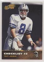 Checklist - Troy Aikman