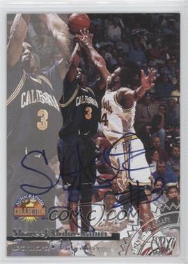 1996 Score Board Autographed Collection - Autographs - Missing Serial Number #_SHAB - Shareef Abdur-Rahim