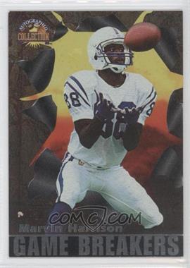 1996 Score Board Autographed Collection - Game Breakers #GB26 - Marvin Harrison