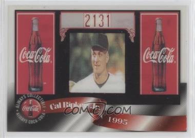 1996 Score Board Coca-Cola Sprint Phone Cards - Cels #5 - Cal Ripken Jr. [EX to NM]