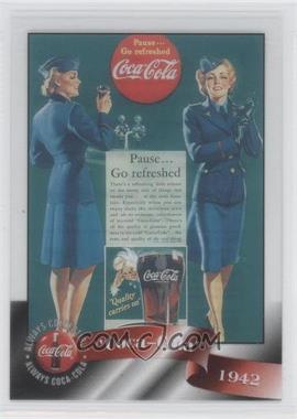 1996 Score Board Coca-Cola Sprint Phone Cards - Cels #7 - Pause... Go Refreshed 1942