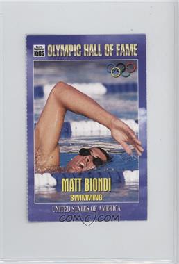 1996 Sports Illustrated for Kids Special - [Base] #10 - Olympic Hall of Fame - Matt Biondi [Noted]