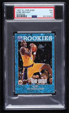 1996 Sports Illustrated for Kids Special - [Base] #59 - NBA Rookies - Kobe Bryant [PSA 5 EX]