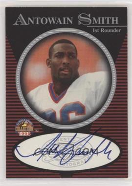 1997-98 Score Board Autographed Collection - Authentic Autographs #_ANSM - Antowain Smith [EX to NM]