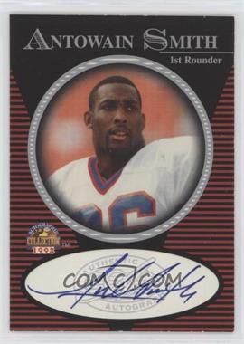 1997-98 Score Board Autographed Collection - Authentic Autographs #_ANSM - Antowain Smith [EX to NM]