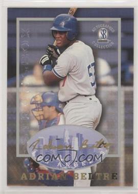 1997-98 Score Board Autographed Collection - [Base] - Strongbox #49 - Adrian Beltre